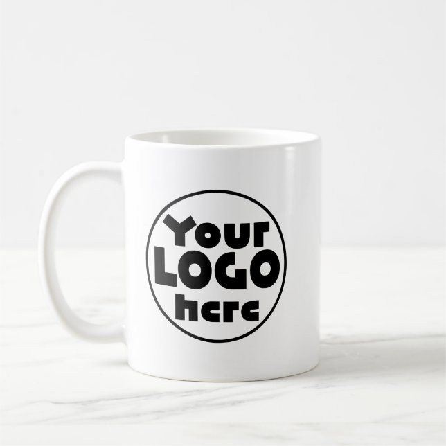 Custom Business Logo Professional Company Gift Kaffeetasse (Links)