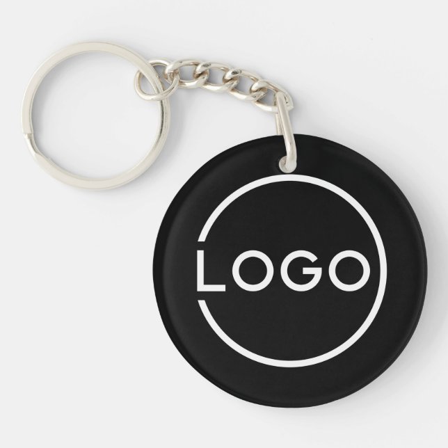 Custom Business Logo Schlüsselanhänger (Vorderseite)