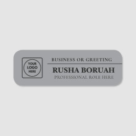 Custom Business Logo Staff Badge nametags Namensschild