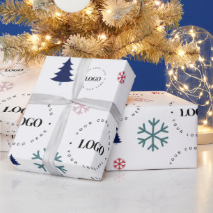 Custom Business Logo Weihnachtsbaum Geschenk Schne Geschenkpapier