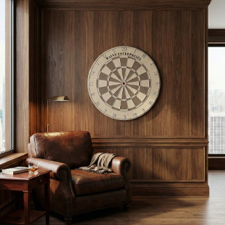 Custom Business Name Professional Dartscheibe