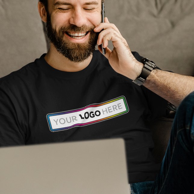 Custom Business T-Shirt - For Wide Logo Styles (Von Creator hochgeladen)