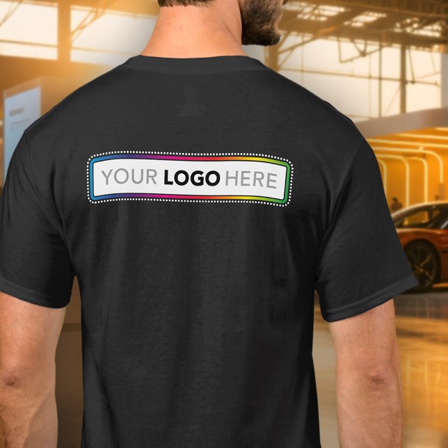 Custom Business Uniform T-Shirt - Logo on Back (Von Creator hochgeladen)