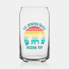 Custom Cactus Sunset Arizona Wüstenreise Dosenglas