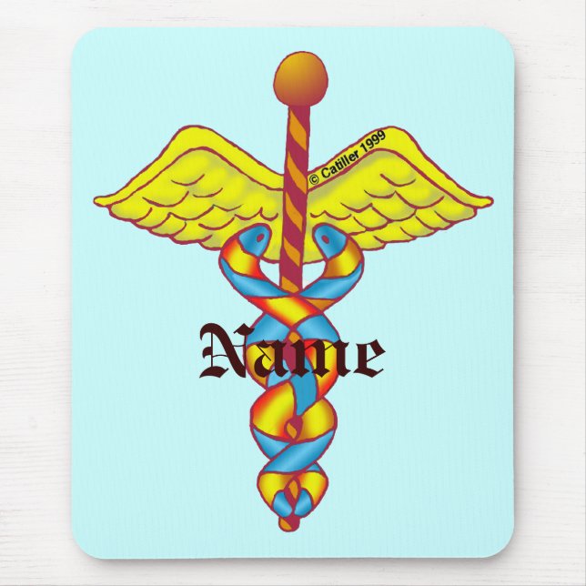 Custom Caduceus mousepad (Vorne)