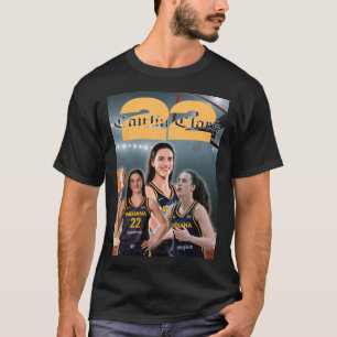 Custom Caitlin Clark Indiana Basketball T - Shirt