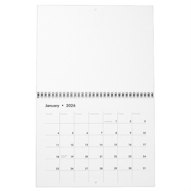 Custom Calendar  Kalender (Jan 2026)