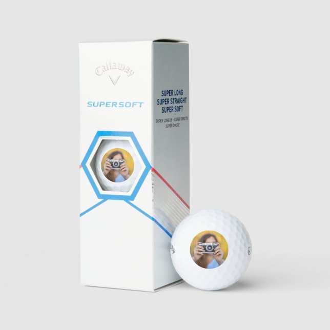 Custom Callaway Golf Balls - Foto oder Logo hinzuf Golfball (Verpackung)