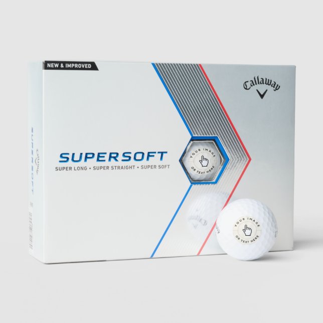 Custom - Callaway Supersoft Golf Balls Golfball (Verpackung)