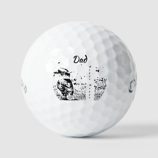 Custom Callaway Supersoft Golfball (Vorderseite)