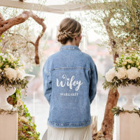 Custom Calligraphy Heart Wifey Name Wedding
