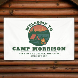 Custom Camp Junggeselinnen-Abschied Seepromenade Banner
