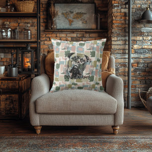 Custom Cane Corso Pillow Abstrakt Pattern Kissen