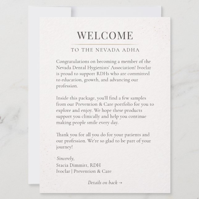 Custom Card For Ivoclar Karte (Vorderseite)