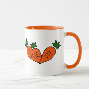Custom Carrot Tasse