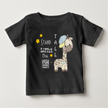 Custom Cartoon Baby Boy Giraffe