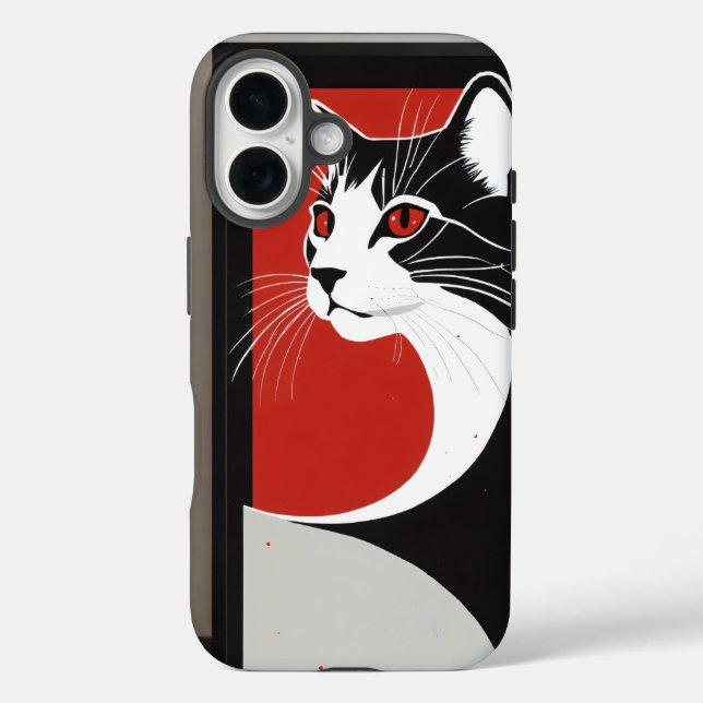 Custom Cat Foto iPhone/Samsung Case (Rückseite)