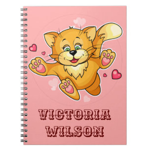 Custom Cat Foto Notebook Notizblock