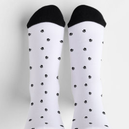 Custom Cat Photo Paw Print Socken