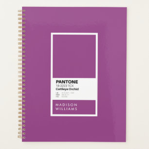 Custom Cattleya Orchid-Notebook Personalisiert Planer