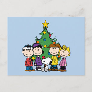 Custom Charlie Brown und Freunde Postkarte