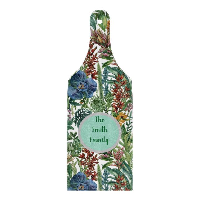 Custom Charming Housewarming Gift New Homeowners Schneidebrett (Vorderseite)