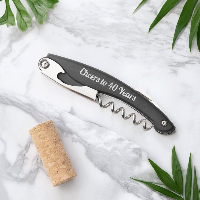 Custom Cheers Meilenstein Geburtstag Kellnermesser (Von Creator hochgeladen)