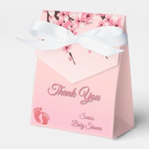 Custom Cherry Blossom Babydusche Vielen Dank Geschenkschachtel