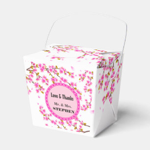 Custom Cherry Blossom Gastgeschenk Hochzeit Gesche Geschenkschachtel