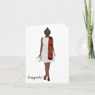 Custom Chic Bachelor's of Nursing Abschluss Card Karte