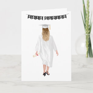 Custom Chic Law School Abschluss Karte