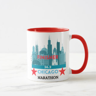 Custom Chicago 2024 Marathon Perfect for Christmas Tasse