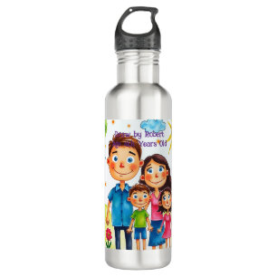 Custom Child Artwork Tumbler - Personalisierte Kid Edelstahlflasche