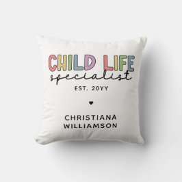 Custom Child Life Specialist CCLS-Geschenk Kissen