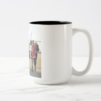 Custom China Cup – One Family, One Heart Zweifarbige Tasse
