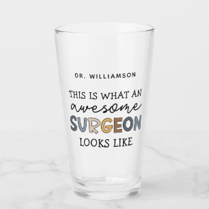 Custom Chirurg Funny Phantastisch Chirurg Geschenk Glas