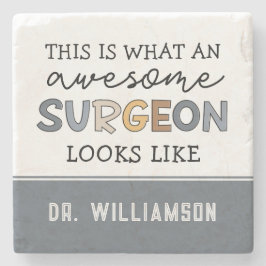 Custom Chirurg Funny Phantastisch Chirurg Geschenk Steinuntersetzer