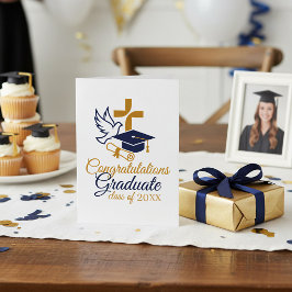 Custom Christian Graduation Karte