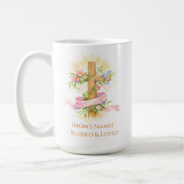 Custom Christian Mother’s Day Cross Mug Kaffeetasse