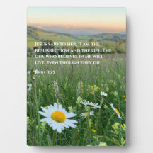 Custom Christlich Bible Verse Gift Daisy Foto
