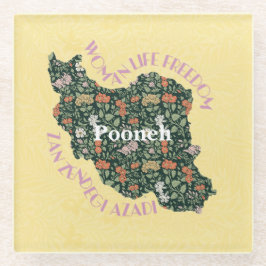 Custom Christmas Bulk Geschenke für Frauen Feminis Glasuntersetzer