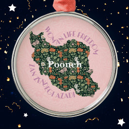 Custom Christmas Bulk Geschenke für Frauen Feminis Ornament Aus Metall