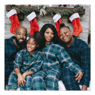 Custom Christmas Family Holiday Foto