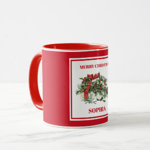 Custom Christmas Festival Vintage Weihnachtsgesche Tasse