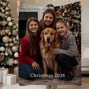 Custom Christmas Foto Sherpa Blanket Familiengesch Sherpadecke