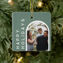 Custom Christmas Geschenk | FOTO Keramikornament