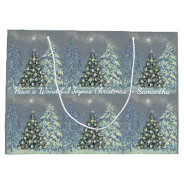 Custom Christmas Gift Bag for that special person Große Geschenktüte