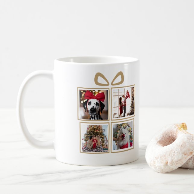 Custom Christmas Gift Box Design Kaffeetasse (Mit Donut)