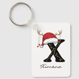 Custom Christmas Holiday Keychain for Mom & Dad Schlüsselanhänger