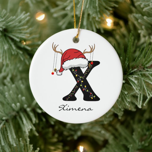 Custom Christmas Holiday Ornament for Mom & Dad (Baum)